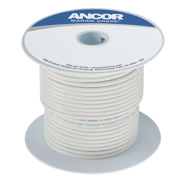 Ancor White 12 AWG Primary Wire - 1,000'