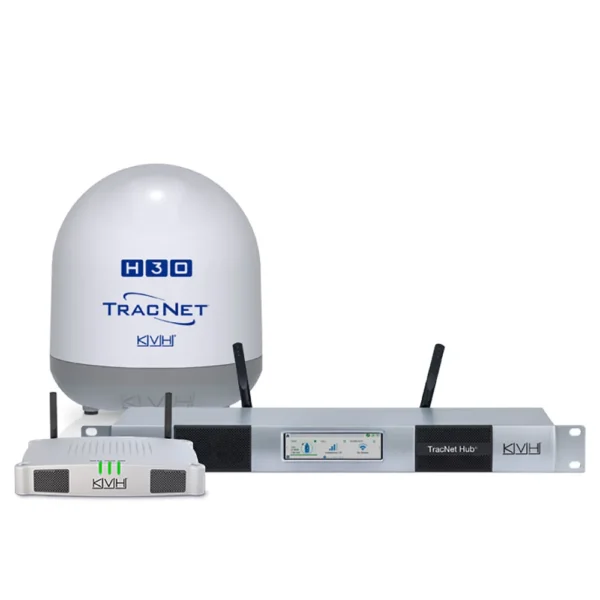 KVH TracNet™ H30 Ku-Band Antenna w/TracNet Hub