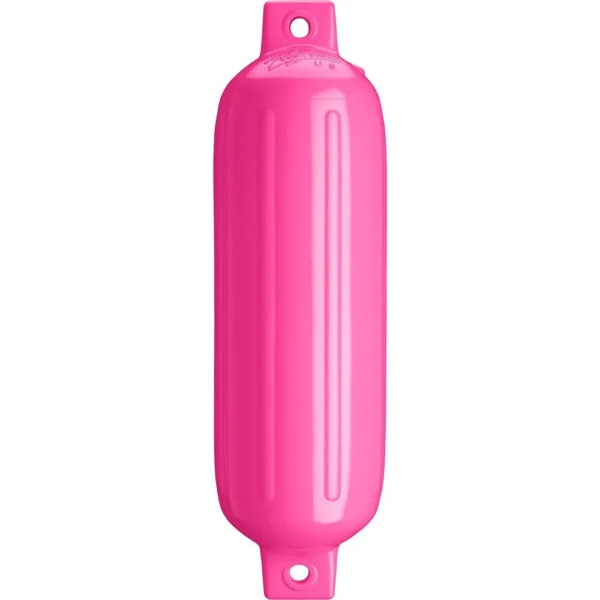 Polyform G-1 Twin Eye Fender 3.5" x 12.8" - Pink