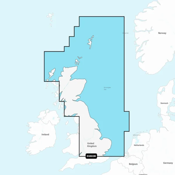 Garmin Navionics+ NSEU003R - Great Britain, Northeast Coast - Marine Chart