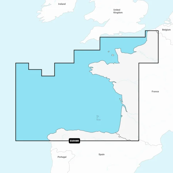 Garmin Navionics+ NSEU008R - Bay of Biscay - Marine Chart