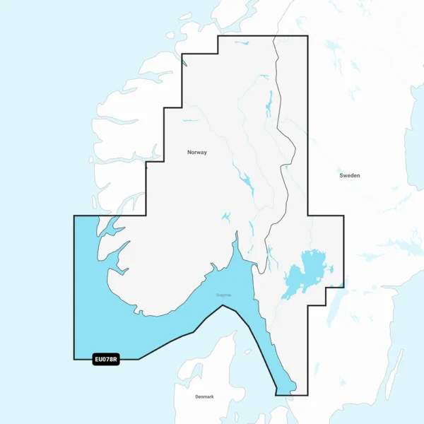 Garmin Navionics+ NSEU078R - Oslo, Skagerrak & Haugesund - Marine Chart