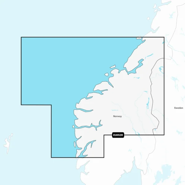 Garmin Navionics+ NSEU052R - Norway, Sognefjord to Svesfjorden - Marine Chart