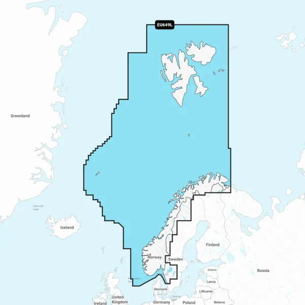 Garmin Navionics+ NSEU649L - Norway - Marine Chart