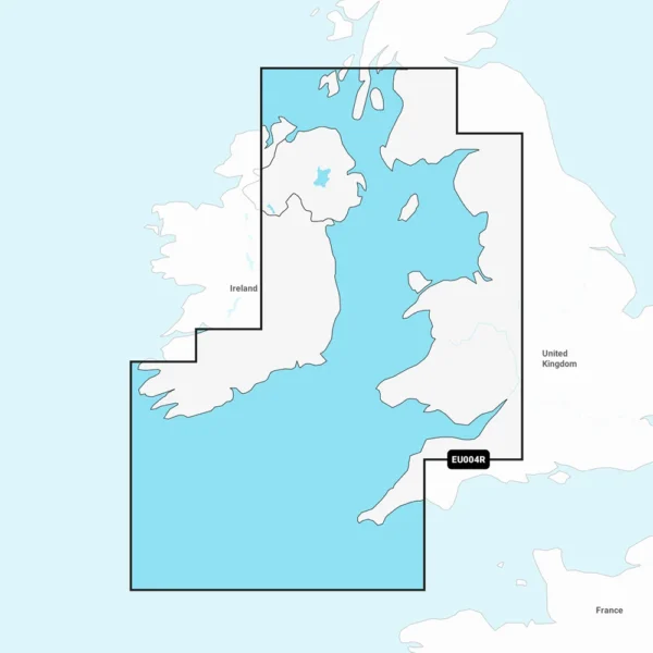 Garmin Navionics Vision+ NVEU004R - Irish Sea - Marine Chart