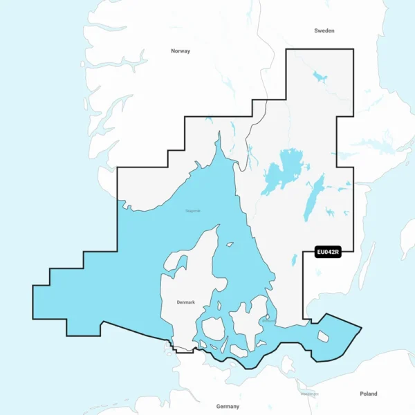 Garmin Navionics Vision+ NVEU042R - Oslo to Trelleborg - Marine Chart