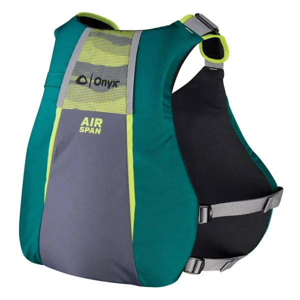 Onyx Airspan Angler Life Jacket - XS/SM - Green - Image 2