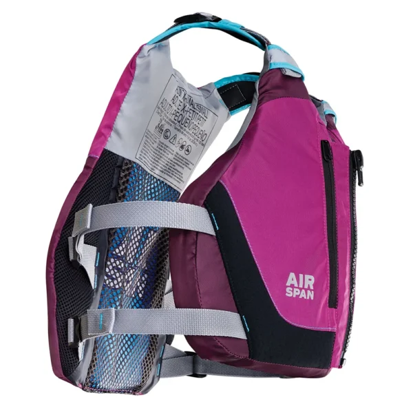 Onyx Airspan Breeze Life Jacket - XS/SM - Purple - Image 3