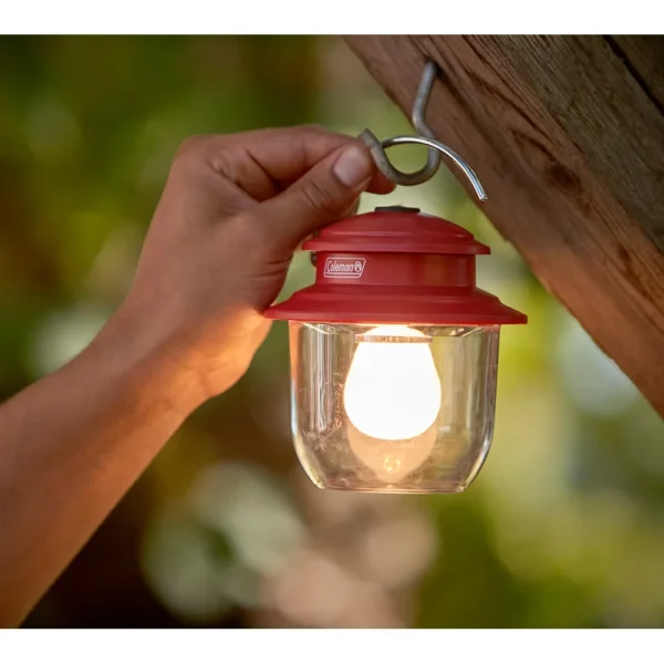 Coleman Classic LED Lantern - 300 Lumens - Red - Image 5