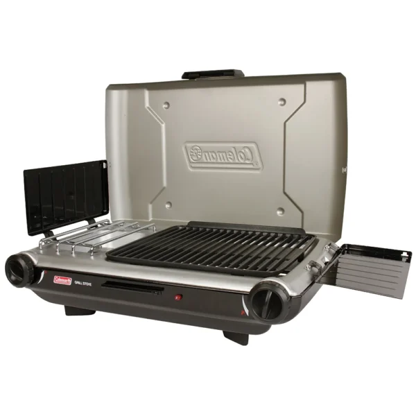 Coleman Deluxe Tabletop Propane 2-in-1 Grill/Stove - 2 Burner - Image 3