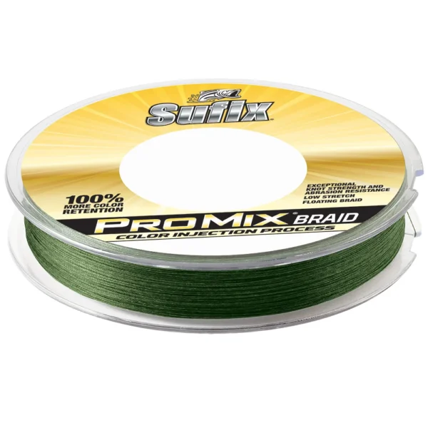 Sufix ProMix® Braid - 6lb - Low-Vis Green - 300 yds