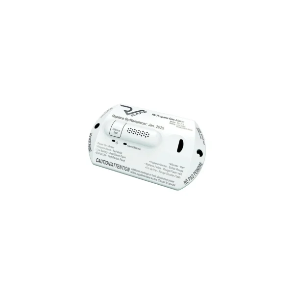 RV Safe RVLP2W Propane Alarm, White, 2-Wire