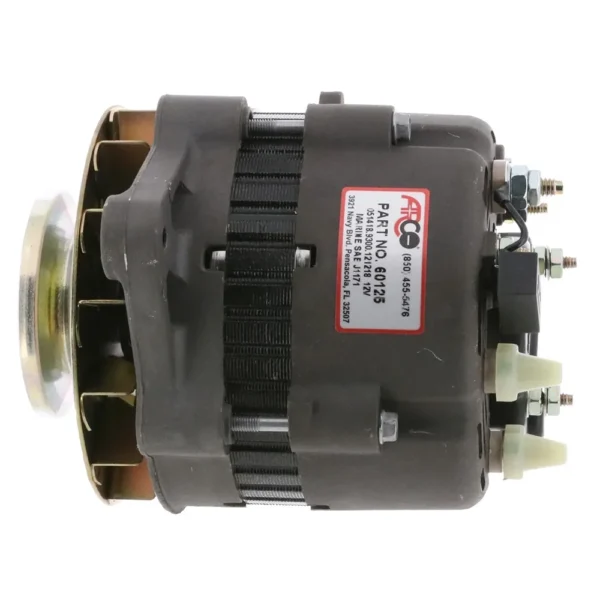 ARCO Marine Premium Replacement Inboard Alternator w/Single Groove Pulley - 12V 55A - Image 2