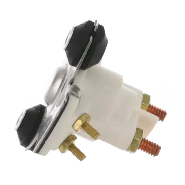 ARCO Marine Outboard Solenoid w/Flat Isolated Base & White Housing - Image 3