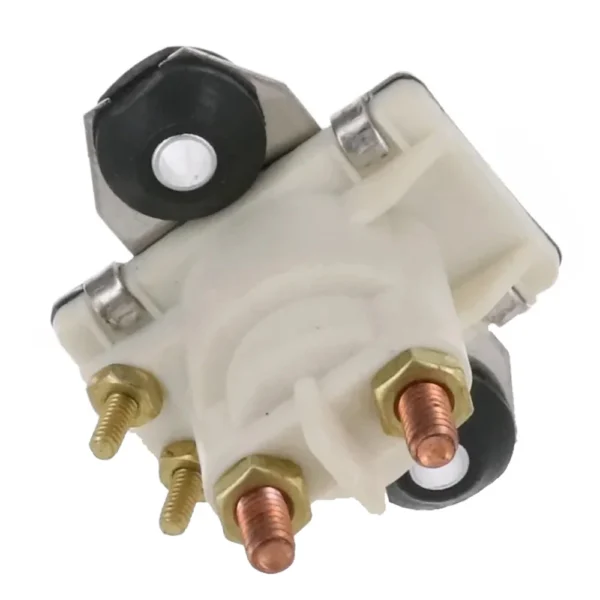 ARCO Marine Outboard Solenoid w/Flat Isolated Base & White Housing - Image 4