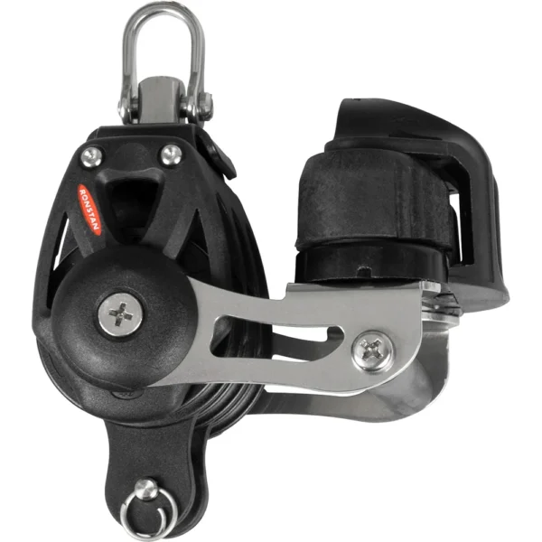 Ronstan Series 40 Orbit BB Triple Block w/Becket, Cleat & Swivel Shackle