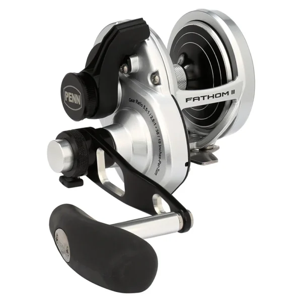 PENN Fathom® II Lever Drag 2 Speed 25NLD2 Reel FTHII25NLD2