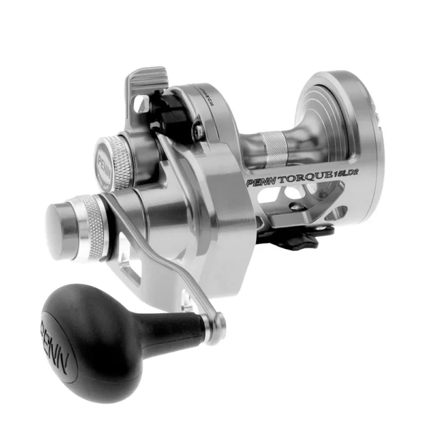 PENN Torque® Lever Drag 2 Speed Reel Silver TRQ15LD2S