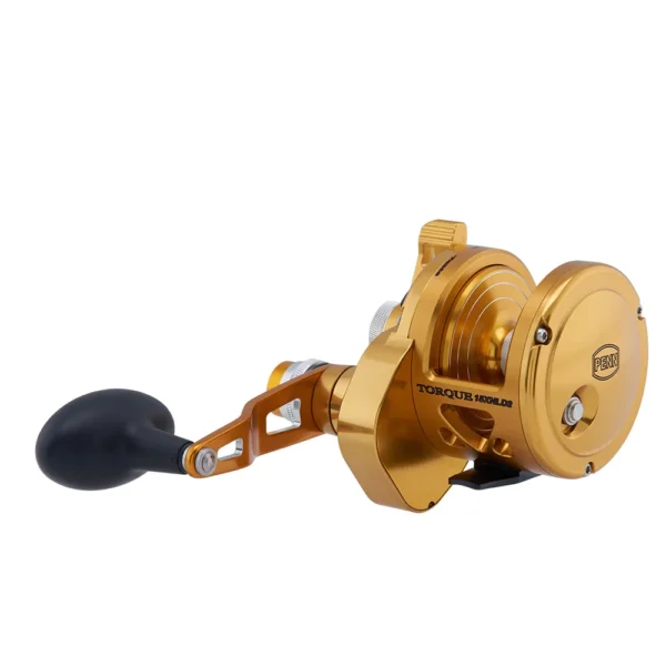 PENN Torque® Lever Drag 2 Speed Reel Gold TRQ15XNLD2 - Image 2