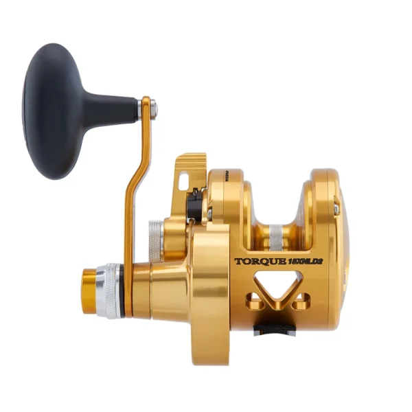 PENN Torque® Lever Drag 2 Speed Reel Gold TRQ15XNLD2 - Image 3