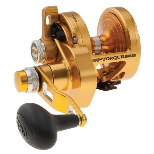 PENN Torque® Lever Drag 2 Speed Reel Gold TRQ25NLD2