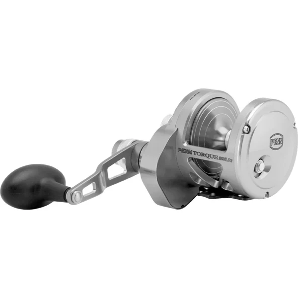 PENN Torque® Lever Drag 2 Speed Reel Silver TRQ25NLD2S - Image 2