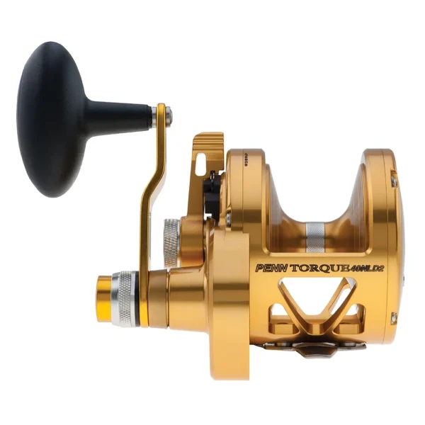 PENN Torque® Lever Drag 2 Speed Reel Gold TRQ30LD2 - Image 2