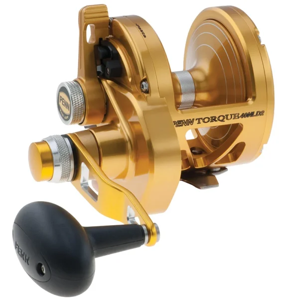 PENN Torque® Lever Drag 2 Speed Reel Gold TRQ30LD2