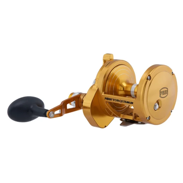 PENN Torque® Lever Drag 2 Speed Reel Gold TRQ60LD2 - Image 2