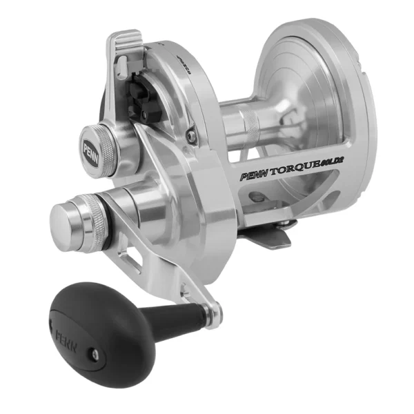 PENN Torque® Lever Drag 2 Speed Reel Silver TRQ60LD2S