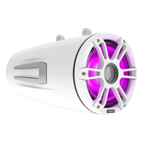 Fusion Signature Series 3i Marine Wake Tower Speakers - 8.8" - White - Image 3