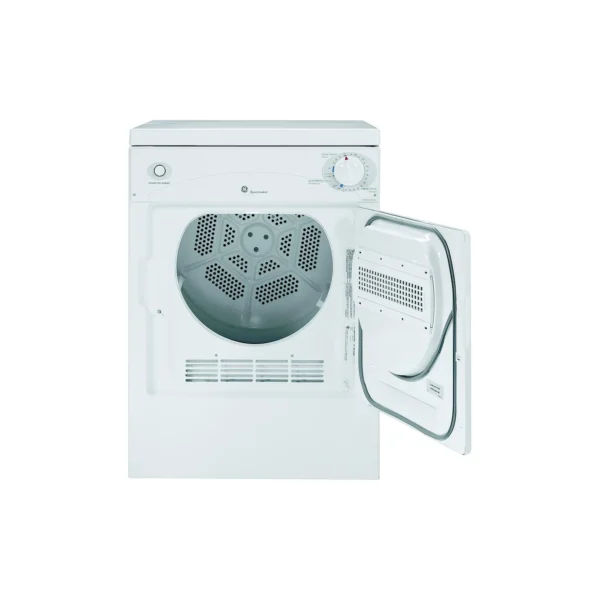 GE DSKS333ECWW Spacemaker® 120V Portable Electric Dryer