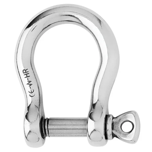 Wichard HR Bow Shackle - 10mm Pin Diameter