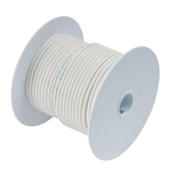 Ancor White 12 AWG Tinned Copper Wire - 400'