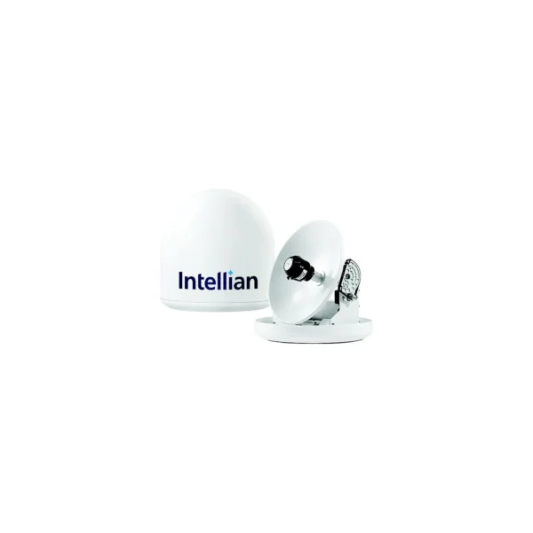 Intellian B4209DNSB i2 13" Satellite TV System w/DISH /Bell MIM (with RG6 1m cable), RG6 cable, 15m & DISH  HD Receiver (VIP211)