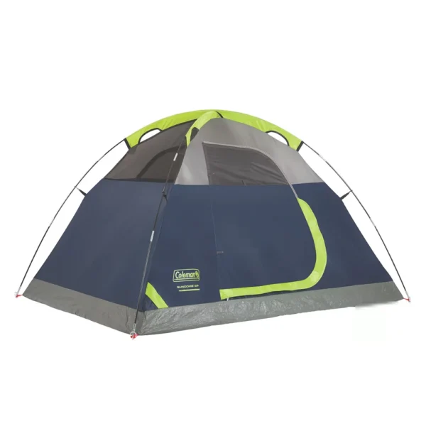 Coleman Sundome® 2-Person Camping Tent - Navy Blue & Grey - Image 2