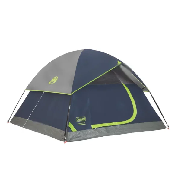 Coleman Sundome® 2-Person Camping Tent - Navy Blue & Grey