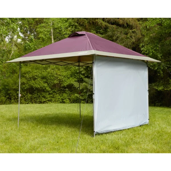 Coleman OASIS™ 7 x 7 ft. Canopy Sun Wall Accessory - Grey - Image 2