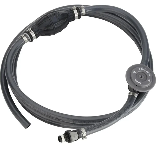 Attwood Universal Fuel Line Kit - 3/8" Dia. x 12' Length w/Sprayless Connectors & Fuel Demand Valve