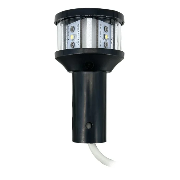 Seaview Round LED Combo Masthead - Black - All Round Light Bar Top