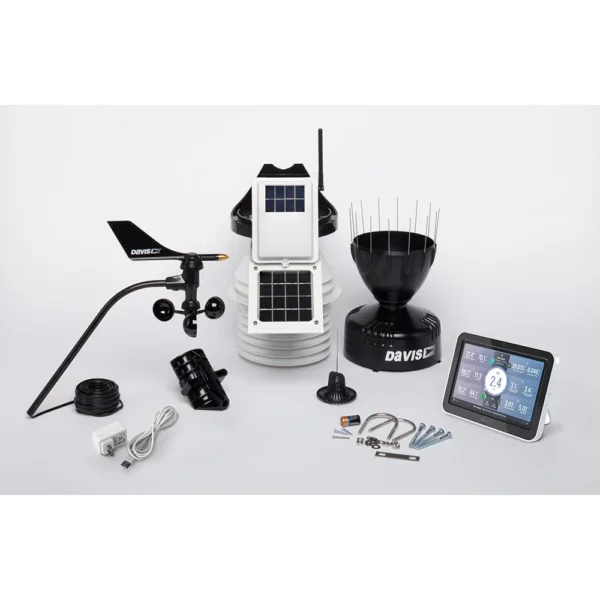 Davis Vantage Pro2 Wireless Weather Station w/WeatherLink Console & 24hr Fan Aspirated Radiation Shield - Image 2