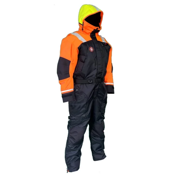 First Watch Anti-Exposure Suit Hi-Vis - Orange/Black - Small