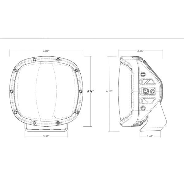 RIGID Industries Adapt XP w/Amber Pro Lens - Image 2