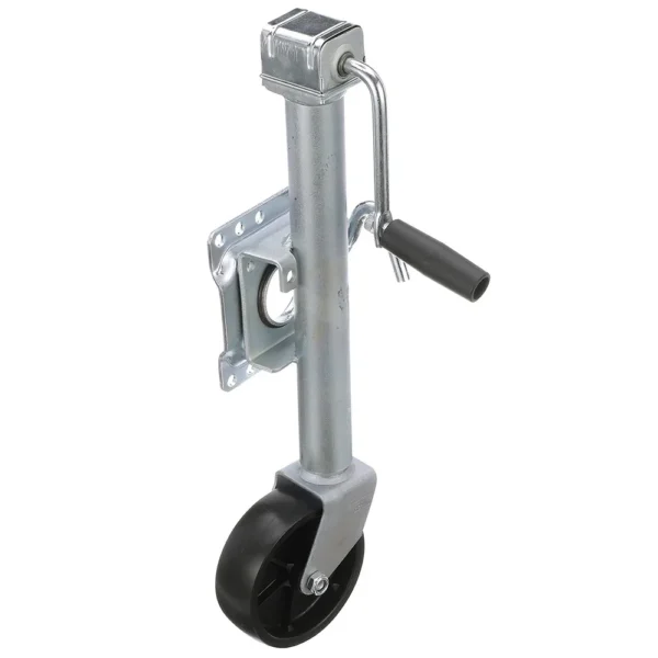 Attwood Fold-Up Trailer Jack - 1000 lb Capacity - Single Wheel - Image 2