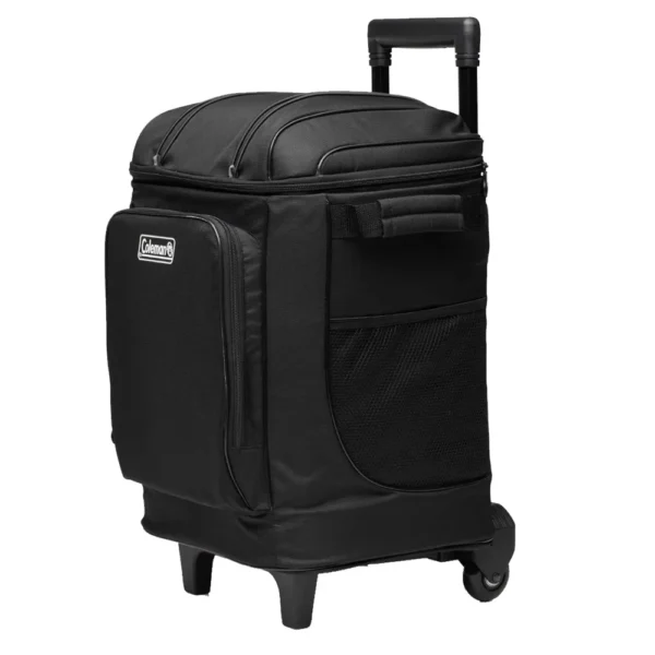 Coleman CHILLER™ 42-Can Soft-Sided Portable Cooler w/Wheels - Black - Image 2