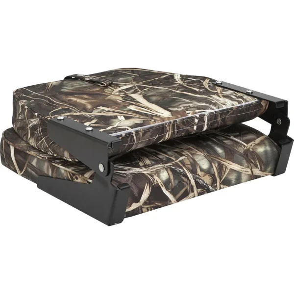 Attwood Swivl-Eze Low Back Padded Flip Seat - Camo - Image 2