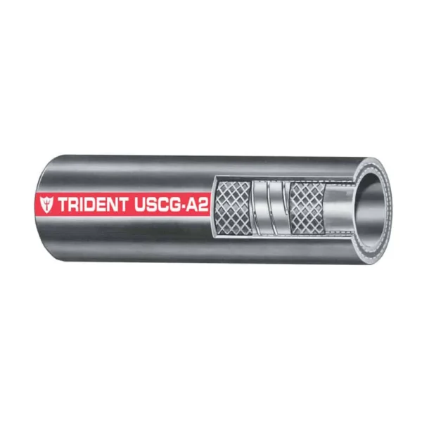 Trident Marine 1-1/2" x 50' Coil Type A2 Fuel Fill Hose