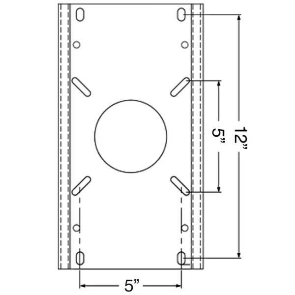 Springfield Trac-Lock Swivel/Slide Non-Locking Mount f/2-3/8" Post - Image 2