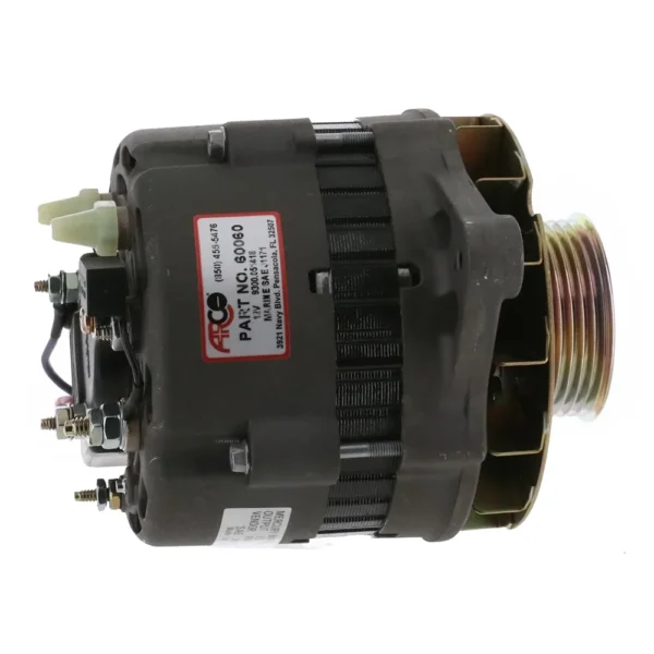 ARCO Marine Premium Replacement Alternator w/Multi-Groove Serpentine Pulley - 12V & 65A - Image 2