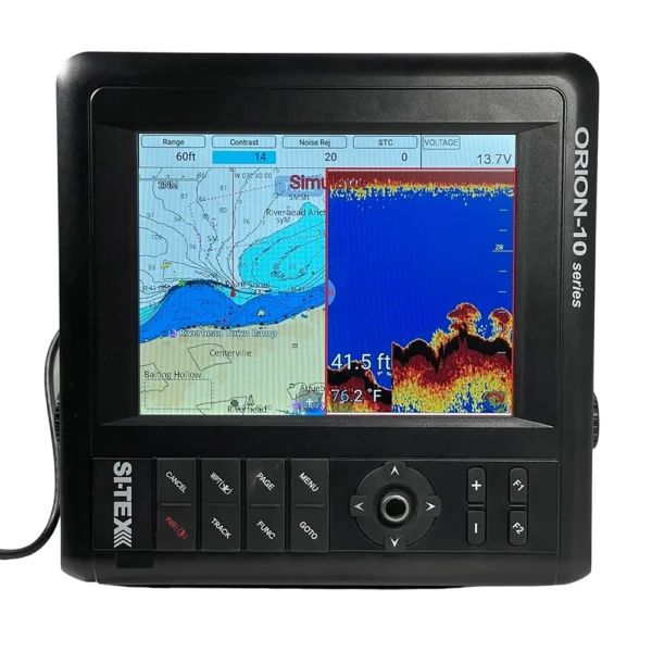 SI-TEX 10" Chartplotter System w/Internal GPS & C-MAP 4D Card - Image 2